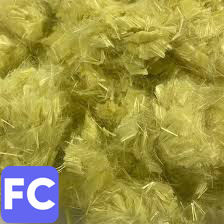 Aramid short fiber for high performance concrete